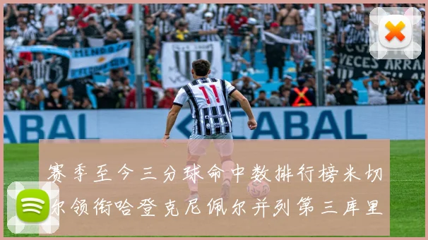 赛季至今三分球命中数排行榜米切尔领衔哈登克尼佩尔并列第三库里位列第六