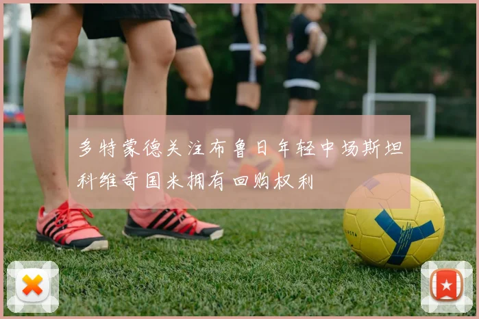 多特蒙德关注布鲁日年轻中场斯坦科维奇国米拥有回购权利